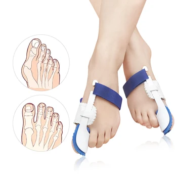 2 vnt/pora pėdų priežiūros nykščio valgus korekcija su kojų separatorius galūnių naktį asmens sveikatos priežiūros įranga produktus