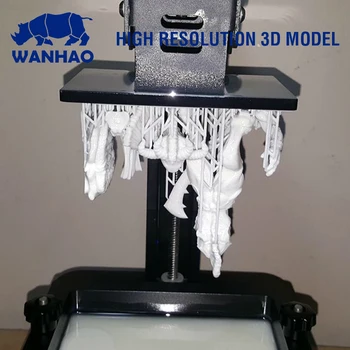 2018 D7Plus Wanhao 3D Spausdintuvą , SLA DLP UV led spalvų spausdintuvą.gauti 250ml dervos nemokamai.
