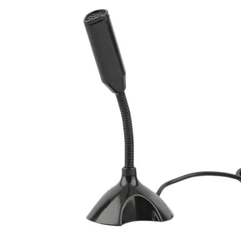2018 Naujausias USB Stand Mini Mikrofonas Darbalaukio Mikrofonai MicFor PC Desktop Laptop Nešiojamojo kompiuterio 