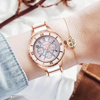 2019 Naujas Moterų Laikrodžiai Rose Gold Žiūrėti Visą Plieno Moterų Laikrodžiai Moterims Laikrodis Ponios Riešo Žiūrėti Bayan Kol Saati Reloj Mujer