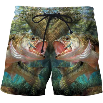 2020 Vyrų Paplūdimio Šortai Short Kvėpuojantis Quick Dry Prarasti Atsitiktinis Havajų Spausdinti Vasaros Stiliaus Šortai Vyras Plus Size Trumpas Kelnes 5XL