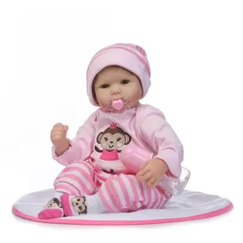 20inch mielas kūdikis reborn lėlės žaislas, geriausia gimtadienio dovana vaikas, vaiko, high-end mergina brinquedos silikono atgimsta kūdikiams boneca