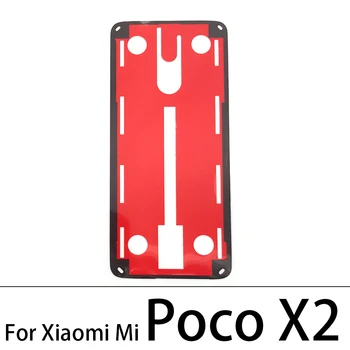 20pcs/daug Galinio Baterijos Dangtelio Durų lipduko klijai Lipnios juostos Xiaomi Mi 9 9T Sumaišykite 2S / Redmi Pastaba 7 8 K20 30 Pro Pastaba 9S 9 Pro
