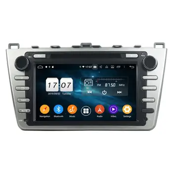 2Din android9.0 4+64G Automobilių gps daugiaformačių DVD grotuvo Mazda 6 Atenza 2008 2009 -2012 Naršymo su wi-fi, 