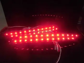 2VNT 1PAIR Rūkyti objektyvas LED Galinio bamperio atšvaito šviesą liekamosios stabdymo stabdžių žibintas lempa Naujas BMW 5 serijos F10 F11 F18 11-