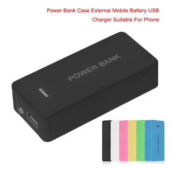 5600mah Nešiojamų Galia Banko Byloje Išorės Mobiliojo Atsarginės Powerbank Baterija USB Universalus Įkroviklis Adapteris Tinka Smart Telefonas