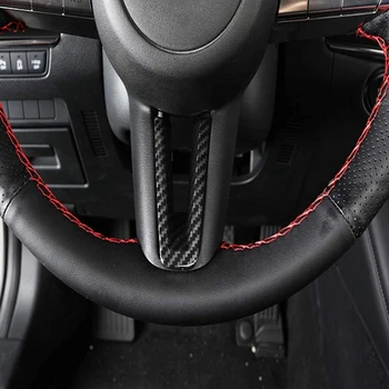 Anglies Pluošto Automobilio Vairas Mygtuką, Apima Liejimo aplinkosaugos ¾enklelis, Automobilių Optikos Reikmenys, dėl Mazda 3 M3 Axela 2019 2020