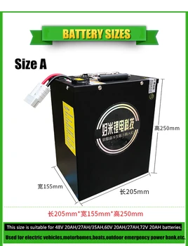 Aukštos kokybės 72V 40AH 60AH 100AH galios, ličio jonų baterija li-ion baterijos lauko avarinė įranga/transporto priemonės galia bankas