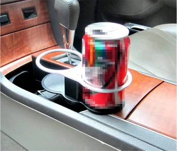 Aukštos kokybės mados auto dvigubus vandens puodelio laikiklis gerti Automobilių reikmenys Mercedes Benz B200 B150 CLK63 R F700 AMG GL550