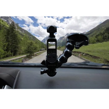 Automobilių siurbtukas Serpentine Rankos laikiklis su osmo kišenėje kameros adapteris dji Kišenėje, 2 kameros, gimbal Priedai