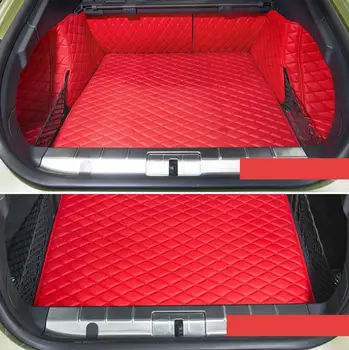 Automobilių stiliaus prabangūs pluošto oda automobilio bagažo skyriaus kilimėlis porsche panamera 2010-2020 m. 2018 m. 2019 m. 2016 m. 2017 m. 2013 priedai