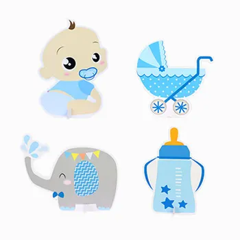 Berniukas Baby Shower Temą Šalies Stalo Puošmena Dramblių Baby Sport Dekoracijos Vaikams Įvykio Gimtadienio Dekoracijas Prekes