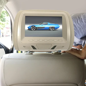 CIBO Automobilių Bendrojo 7 colių Galinės Pagalvėlės HD Skaitmeninis Ekranas Skystųjų Kristalų Automobilių Pagalvėlės DVD Grotuvas
