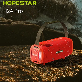 HOPESTAR H24 Pro 20W Wireless Portable Bluetooth Speaker Lauko Vandeniui Sunkiųjų bosinė Kolonėlė žemų dažnių garsiakalbis Soundbar 