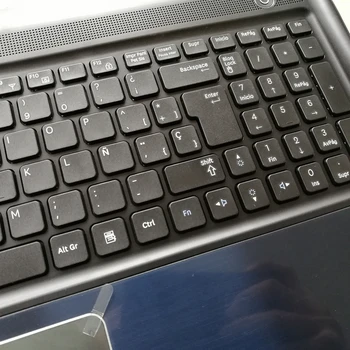 Ispanija išdėstymo Nauja samsung SF510 SF511 klaviatūra su touchpad palmrest SP BA75-02724D