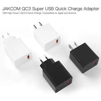 JAKCOM QC3 Super Greitai Įkrauti USB Adapteris Super vertę nei 10 pro indukcijos įkroviklis žiūrėti 7 belaidžio australija 9