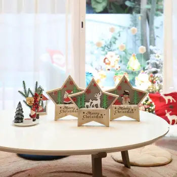 Kalėdų Naktį LED Žibintai, Kambario Dekoracijas, Sniego Briedis Kalėdų Dekoracijas Santa Claus Žiburiai Kalėdų Žvaigždė Naktį Žibintai