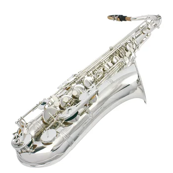 LADE Žalvario Bb Tenoras Saksofonas Sax Raižyti Modelis Pearl White Shell Mygtukai Vėjo Priemonė Atveju Pirštinės Valymo servetėlės