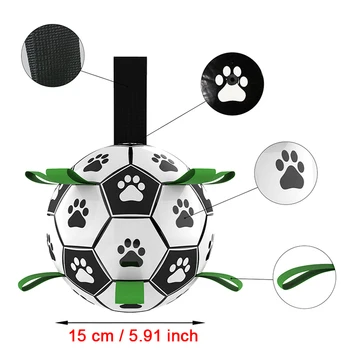 Lauko Šuns Žaislas Įdomus Interaktyvus Futbolo Naminių gyvūnų žaislai Guminiai Pripučiami Didelis Šuo Mokymo Kramtyti Kamuolys Žaidimas Pet Žaislai Šunims, Aksesuarai