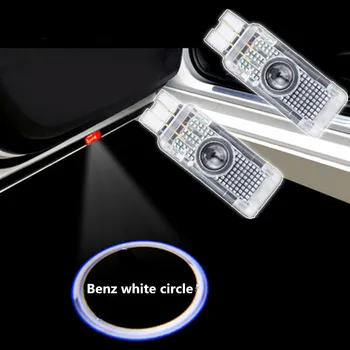 LED Automobilio Duris Lazerio Šviesos Projektorius Logotipą, Priedai, Įrankiai, Mercedes Benz W203 C Klasės 2001-2007 SLK CLK SLR R171 R199 W209