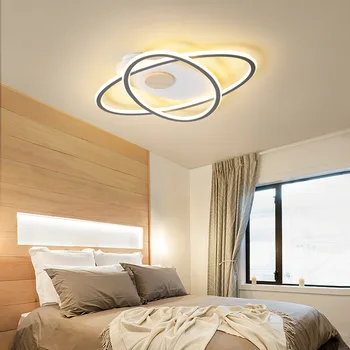 Led miegamojo lempa paprasta modernių lubų lempos energiją taupančiomis šviesos prabanga kūrybos kambario lempos atmosferą namų kambarį