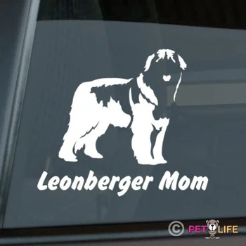 Leonberger Mama Lipdukas Mirti Iškirpkite Vinilo - leo kompiuterio lipdukas 6 colių