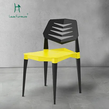 Louis Mados Išmatos & Osmanai Šiaurės Šalių Šiuolaikinio Minimalistinio Laisvalaikio Plastikiniai Namų Apyvokos Kėdė