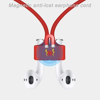 Magnetinės Ausinės Dirželis Apple Airpods 1 2 3 Stabdžių Prarado Dirželis Linijos String Lyno Airpods Pro Pod Silikono Priedai