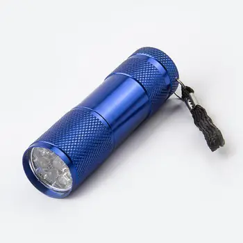 Mini 9 LED Žibintuvėlis UV Pinigų Detektorius Žibintuvėlis 365nm Ultravioletinių spindulių Žibintuvėlis Namų Pelninga Lauko Kempingas, Jojimo, lengvosios SN370