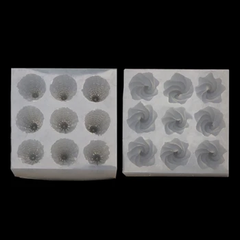 Mini Dydžio Ledų Kūgis Keychain Dervos Formų Popsicles Maisto Žaisti Pakabukas Pelėsių 875B