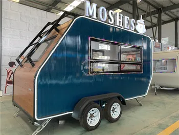 Mobiliųjų Greito Maisto Prekybos Vežimėlis Krepšelį Ledų, Kavos Pica Priekaba Gatvių Hot Dog Kioskas Van JAV