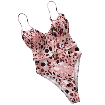 Moteris Vasarą Seksualus maudymosi kostiumėlį Vienas Gabalas Bikini Bodysuits maudymosi Kostiumėliai Moterims veržtis Diržus Besimaudančių 2020 Naujas Nailono Broadcloth Varčias Kietas