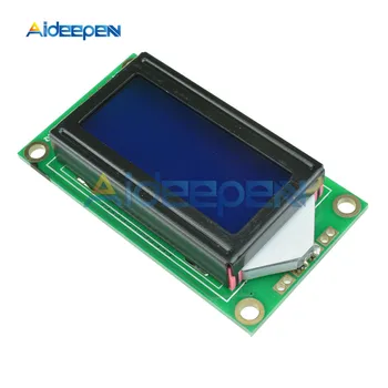 Mėlynos 8 x 2 Simbolių LCD Ekranas Modulis 0802LCD Modulis 3.3 V / 5V LED Backlight LCD Ekrano Arduino 