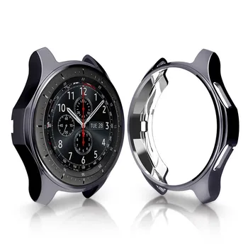 Naujas Aukštos Kokybės TPU Danga Slim Smart Žiūrėti Apsaugos Case Cover for Samsung Galaxy Žiūrėti 46mm Rėmo Smartwatch Priedai