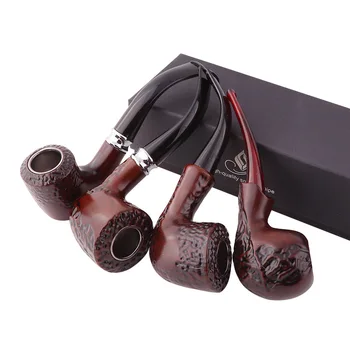 Naujas Dervos Raižyti dūmų vamzdžių džiovintų tabako pypkių ir cigarų dovana Cigarečių Vamzdis