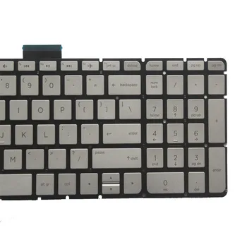 Naujas JAV Nešiojamojo kompiuterio klaviatūra HP Pavilion 15-AK 15-AK000 15-AK001tx 15-AK004 15-AK030 noframe Juoda klaviatūra su foniniu Apšvietimu