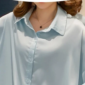 Nightdress moterų vasaros seksualus nightware trumparankoviai prarasti XL megztinis riebalų MM namuose paslaugų mėlyna balta ночная рубашка 2020 m.