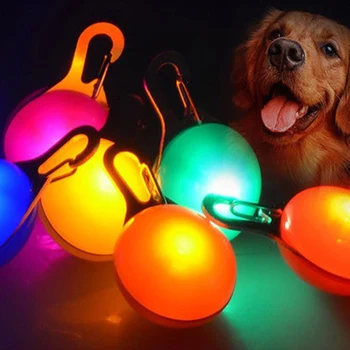 Pet LED Žibintuvėlis Šunų Kačių Antkaklis Žėrintis Pakabukas Naktį Saugos Pet Veda Karoliai Šviesos Šviesi Apdaila Antkakliai Šunims