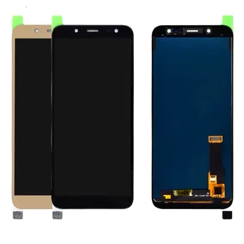 Testuotas Darbo Puikus LCD Pakeitimo Touch Ekranas Su Ekrano skaitmeninis keitiklis Samsung Galaxy j600 J6 2018 LCD originalas
