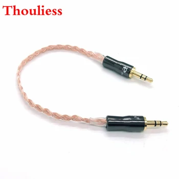 Thouliess 15cm monokristalo Vario 3.5 mm 3.5 mm Kabelio Garso Hifi Audio cable car AUX laidas šuolis kabelis
