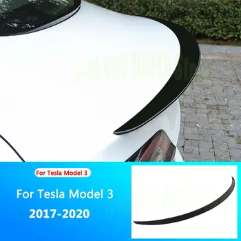 Už Tesla Model 3 Spoileris Nekilnojamojo Anglies Pluošto Modelio Trys Priedai Model3 Aukštos Kokybės Versija Kamieno Sparno Spoileris