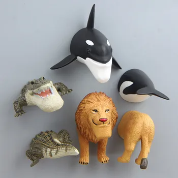 Užpakalis Magnetas Šaldytuvas Kūrybos 3D Gyvūnų Šaldytuvas Pranešimą Lipdukas Šaldytuvas Dekoro Dovana Mama Ir Gyvūnų Mylėtojai