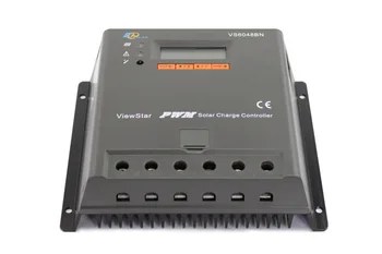 Valdytojas 60A saulės nešiojamų reguliatorius chager baterija PWM EPEVER VS6048BN 12V/24V/36V/48V automatinis darbas 