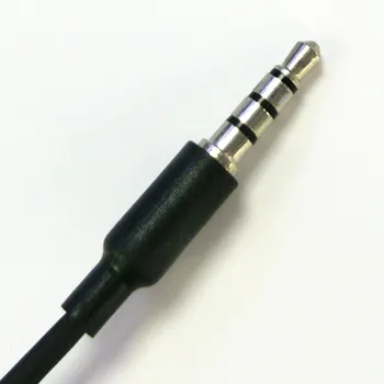 XQF 1 Pin 3.5 mm Gerklės MIC Ausinės Slaptas Oro Vamzdelis, Ausinės, Telefono Mobilus Telefonas black