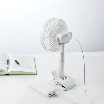 Įkrovimo Įrašą Dizaino Pelninga USB Fan Mini Įrašą Stalinis Ventiliatorius Silent Ventiliatorių Namo Studentų Bendrabutyje Naktiniai Darbalaukio Tarnybos ventiliatorius