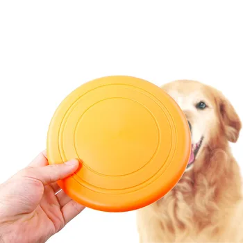 Šešių spalvų mesti plaukioja diskai šuo naudoja silikono minkštas disc-dog-pet žaislai naminių gyvūnų, šunų mokymo