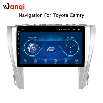 10.1 colių wanqi 8.1 Automobilių GPS Navigacijos Toyota camry-2016 Paramos Garsas Stereofoninis Radijas Vaizdo Bluetooth