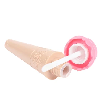 1Pcs 6ml/8ml Lūpų Blizgesys Butelio Lūpų Glazūra Vamzdis Tuščias Pink Ice Cream Cone/Kūdikių Buteliuko Forma 