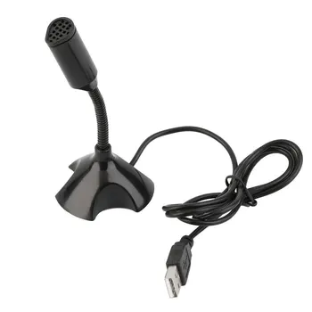 2018 Naujausias USB Stand Mini Mikrofonas Darbalaukio Mikrofonai MicFor PC Desktop Laptop Nešiojamojo kompiuterio 