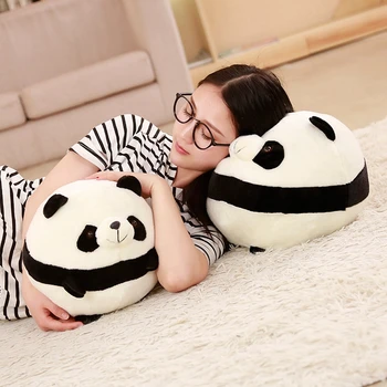 23cm 27cm 35cm Mielas Panda Kamuolys Panda Pagalvėlė Kūdikiui Kartu su Miegamojo Puošmena Kawaii Lėlės Vaikas Žaislas